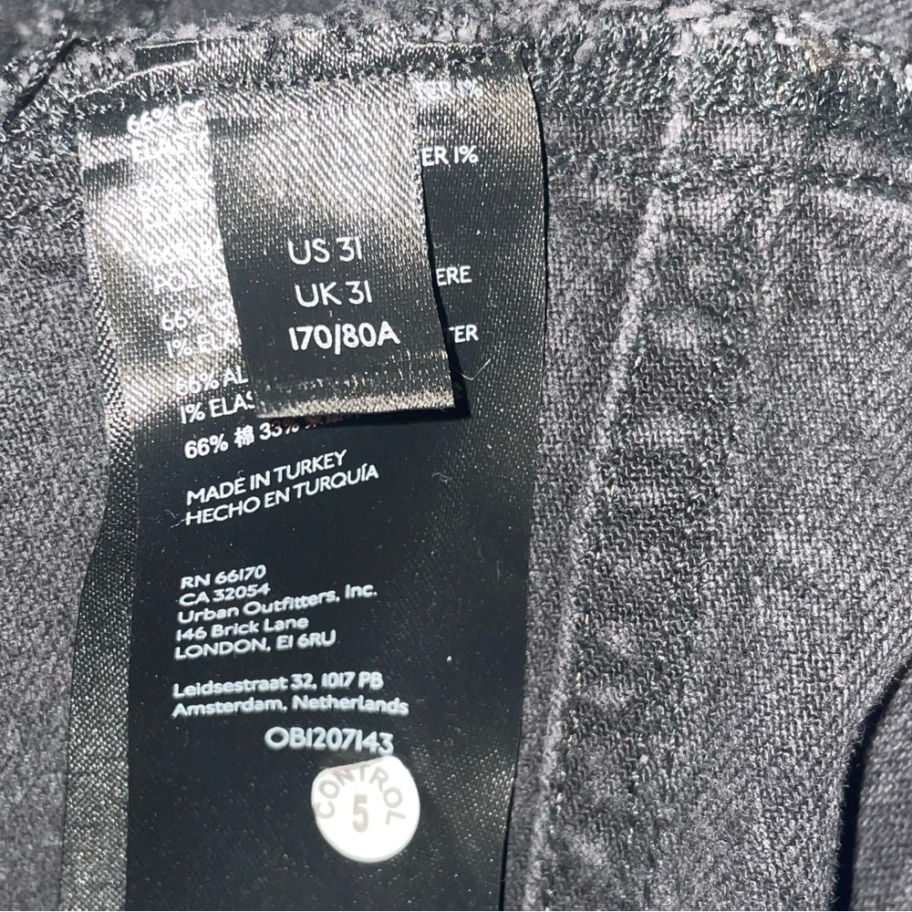 FREE PEOPLE Black Coal We The Free Florence Flare Jeans - Picture 7 of 16